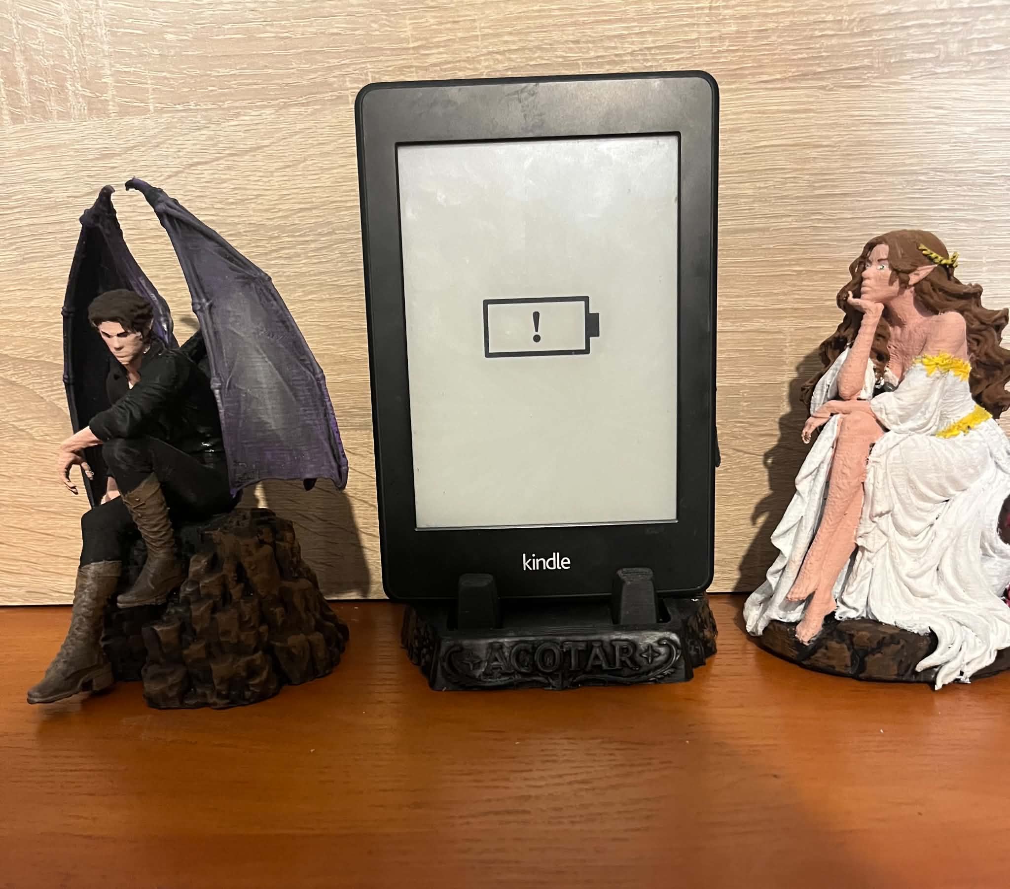 Acotar kindletartó+ dekor figurák